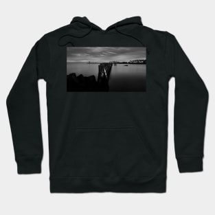 Herd Groyne Lighthouse And Tyne Hoodie